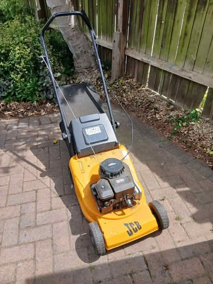 Photo of free For spares or repair - petrol JCB mower - not working (Bainton PE9) #1