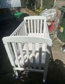 Photo of free Small baby cot (Wadsley S6) #2