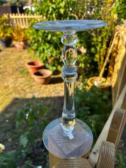 Photo of free Glass candle stand (Wick. BH6) #1
