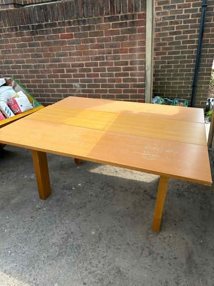 Photo of free Habitat wood extending dining table (ME14 5ST) #1