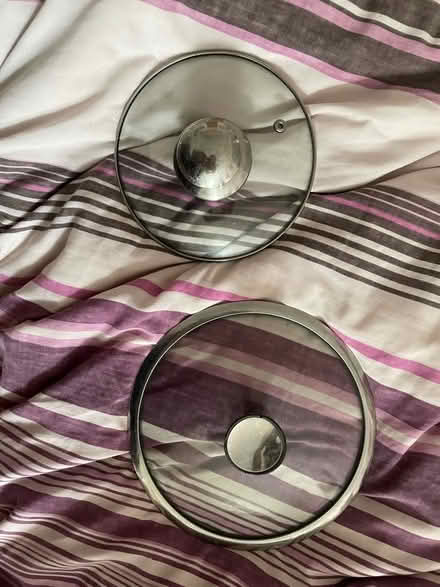 Photo of free saucepan lids (Hersham KT12) #1
