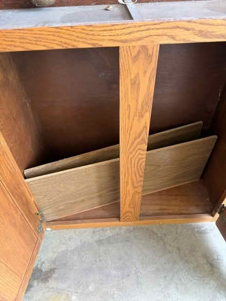 Photo of free 1 (Older style)Open Kitchen Cabinet (Darien - near 75th x Cass Ave.) #3