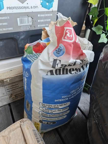 Photo of free Adhesive for tiles (Wickford) #1