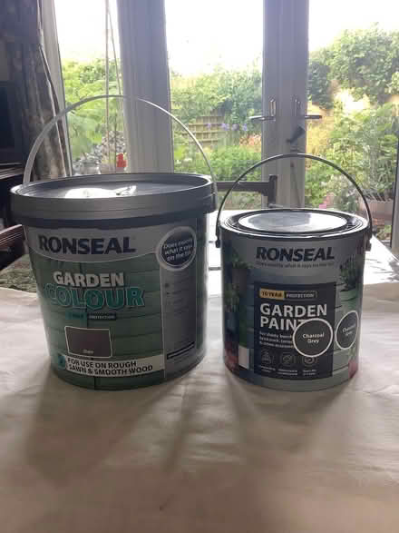Photo of free Garden Paint (Bishop's Castle SY9) #1