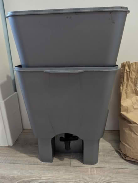 Photo of free bokashi bins and 1kg of bran (Govanhill G42) #1