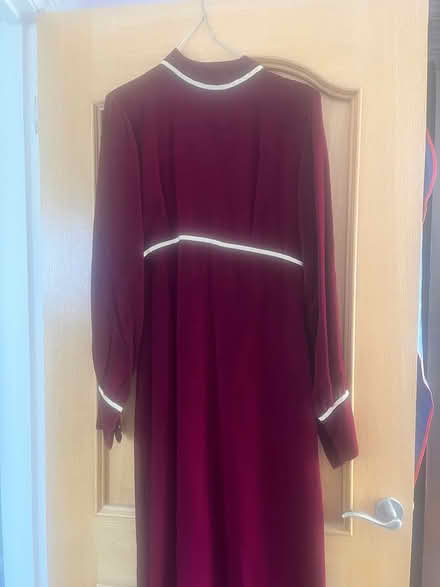 Photo of free Red velvet dress (Thornbury) #1