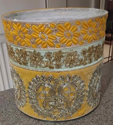 Photo of free Decorated tin from floral display (Eastcote HA4) #1