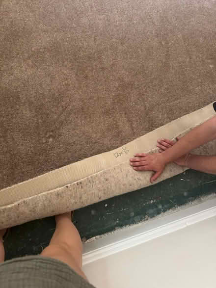 Photo of free Neutral light brown carpet (Pembury TN2) #1