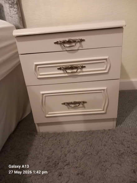 Photo of free Bedroom furniture (chest of drawers 2x5drawers) plus 2 beds (Springhill WV4) #2