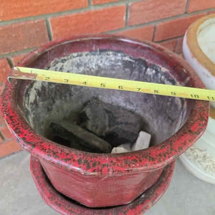 Photo of free Large-ish planter pots and saucers (University/Orchard) #3
