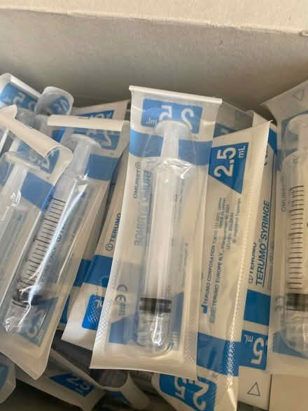 Photo of free 2.5 terumo syringes EXPIRED (L10) #2