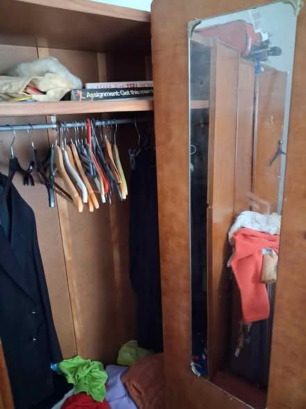 Photo of free Wooden wardrobe (Ballyroan Rathfarnham) #1