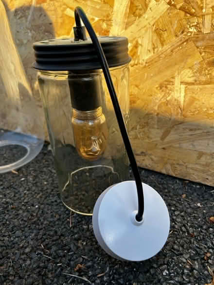Photo of free Kilner jar light fitting (Wick. BH6) #2
