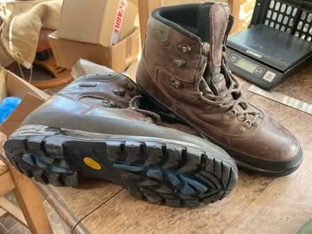 Photo of free Leather walking boots size 44 (Fairfield LA1) #1