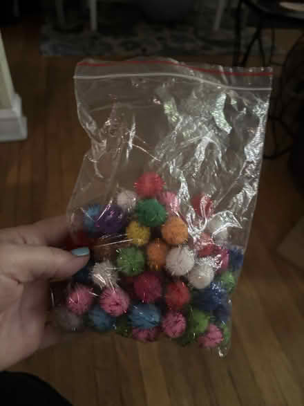 Photo of free small sparkle balls cat toys (Chicago Edgewater) #1