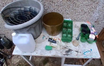 Photo of free Table & Gardening paraphernalia (Carshalton, SM5) #2