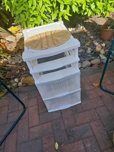 Photo of free Plastic drawer unit (Wokingham RG40) #1