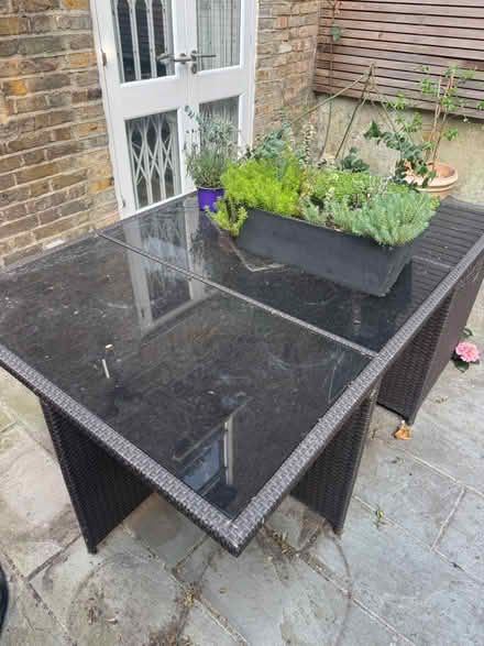 Photo of free Rattan garden table & chairs (SW2) #2
