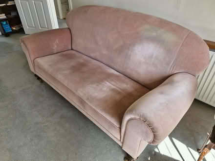 Photo of free Well made pink sofa (Great Baddow CM2) #2
