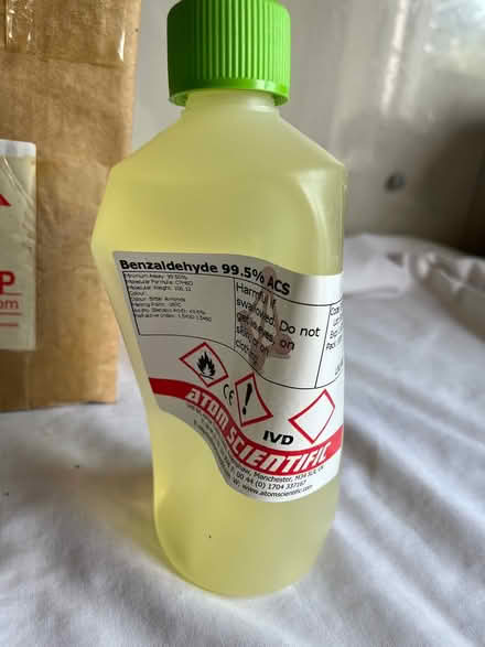 Photo of free Benzaldehyde (Shirley, Croydon) #1