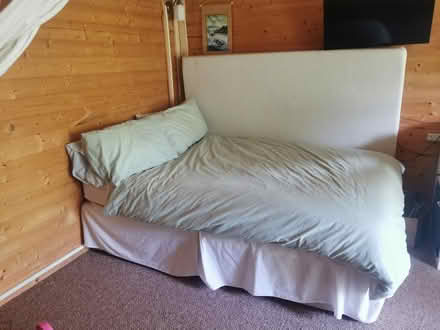Photo of free Double bed and base (Trowbridge BA14) #2