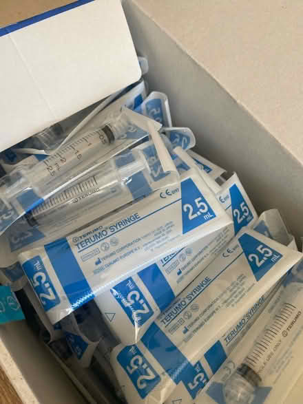Photo of free 2.5 terumo syringes EXPIRED (L10) #1