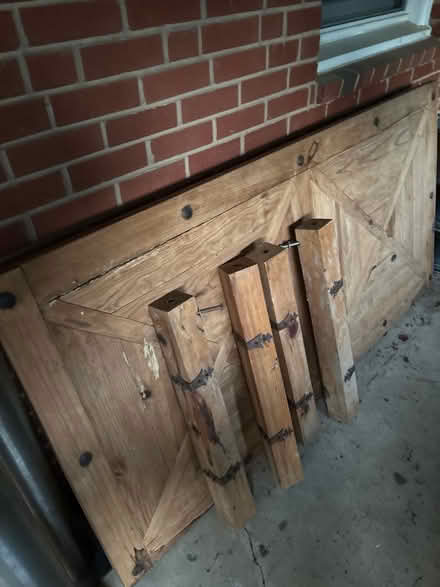 Photo of free Pier1 wooden table (Tuckahoe pool) #3