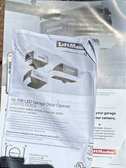 Photo of free Liftmaster parts (East Cobb: Lower Roswell / JFR) #3