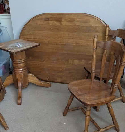 Photo of free Dining Table and 6 Chairs (Bedlington NE22) #1