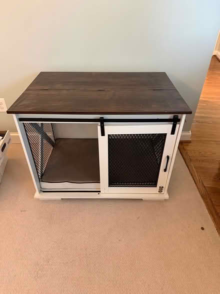 Photo of free Dog Crate Furniture (Bethesda (Off Mass Ave)) #1
