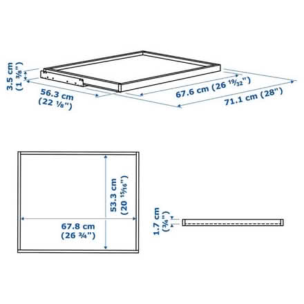 Photo of free 2 x IKEA Pax system trays (Caxton CB23) #2
