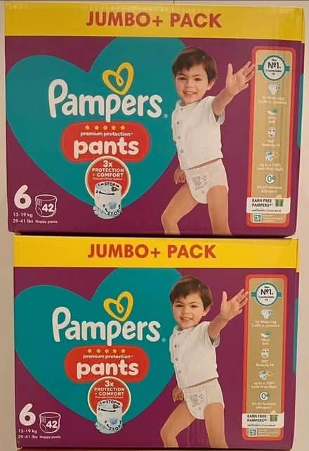 Photo of free 2 x Jumbo pack pampers nappie pants (Coldharbour) #1