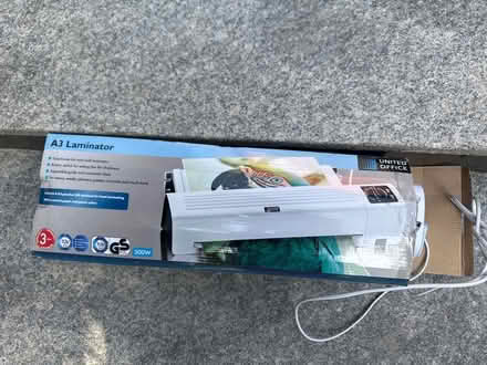 Photo of free A3 Laminator with pouches (Purley) #1