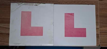 Photo of free magnetic L plates (Beeston Rylands NG9) #1