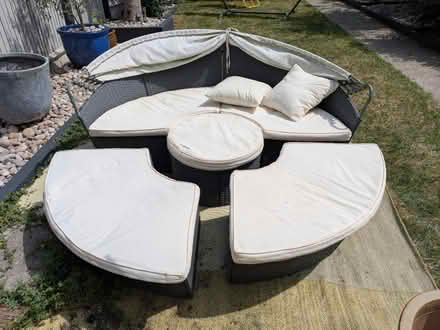 Photo of free Sun bed with canopy (SM4, lower Morden) #1