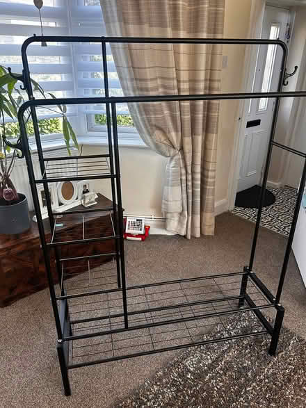 Photo of free Double Clothes rail (Bolsover) #1