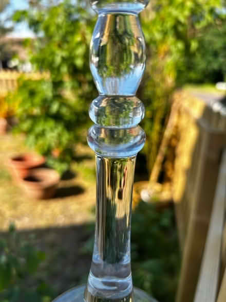 Photo of free Glass candle stand (Wick. BH6) #2