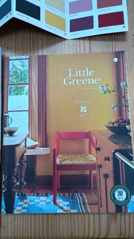 Photo of free Paint colour cards "Little Greene" (Twickenham TW1) #2