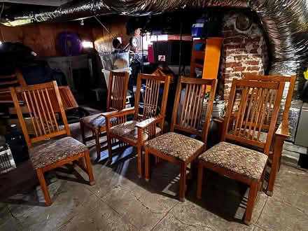 Photo of free Mission style chairs (Carleton st. Berkeley) #1