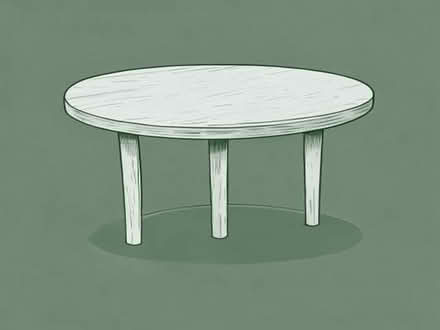 Photo of free Light Oak round table (Greenhill CT6) #1
