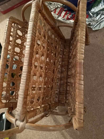 Photo of free Rattan Magazine Rack (Bedfont TW14) #3