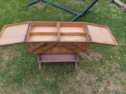 Photo of free Wooden Sewing/Craft Storage Box (Paddock Wood) #2