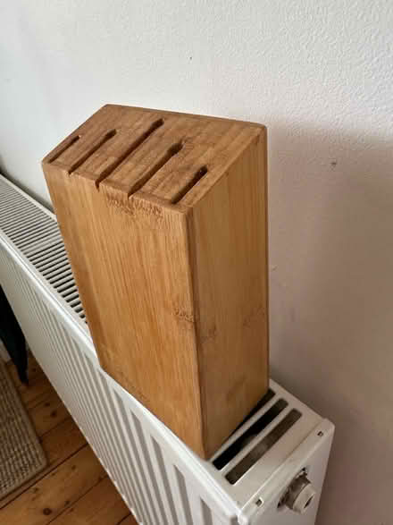 Photo of free Knife block - solid wood (Cheltenham) #2