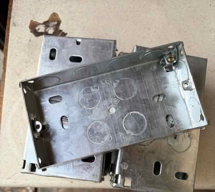 Photo of free 7x double socket back boxes (Calcot RG31) #2