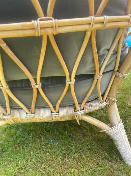 Photo of free IKEA Stockholm rattan armchair (Oxhey Hall WD19) #4