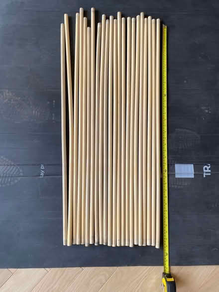 Photo of free 22 solid wood rods (Northfields) #1