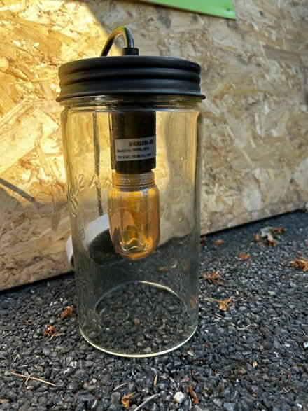 Photo of free Kilner jar light fitting (Wick. BH6) #1
