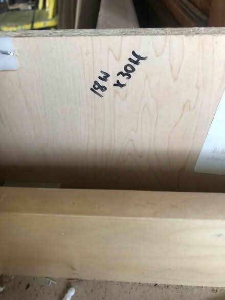 Photo of free 3 Drawer Filing Cabinet with desk (Park Ridge) #2