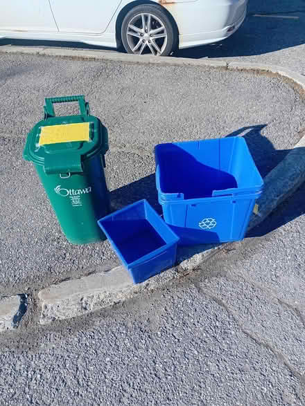 Photo of free Curb Alert: Recycle Bins (Near Mlacak Arena) #1
