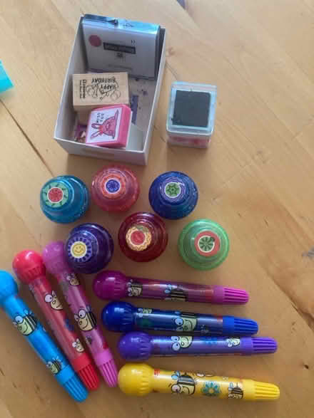 Photo of free Rubber stamps (Chineham RG24) #1
